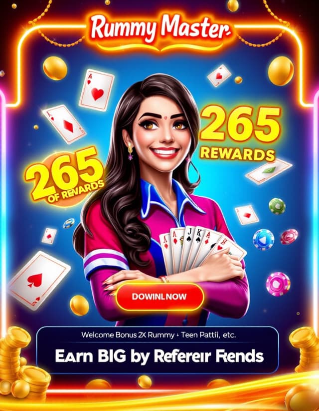 Rummy Master Banner